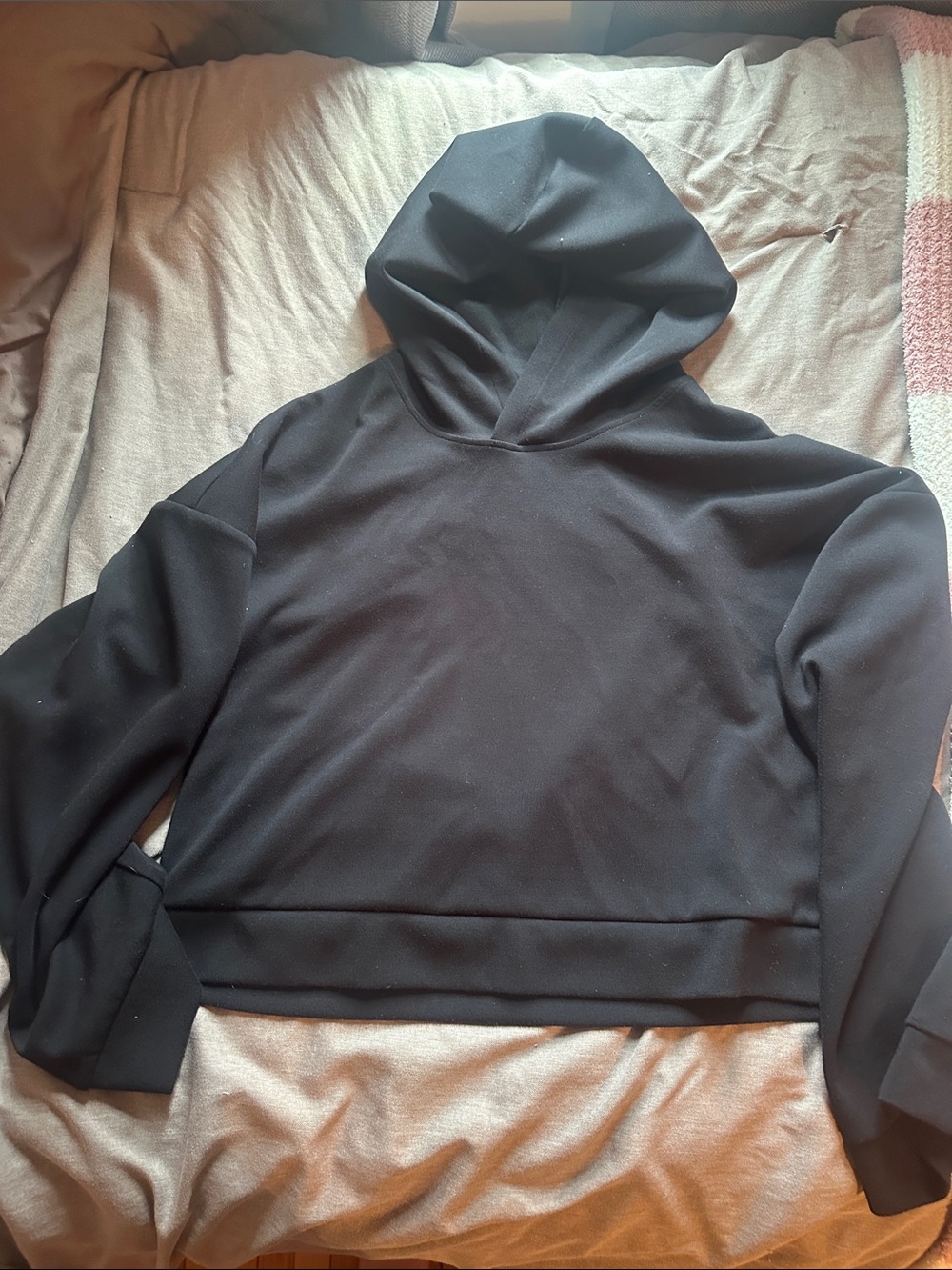Sage Black Pullover Hoodie